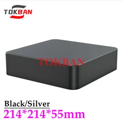 Tokban Audio 2205R 214*214*55mm All Aluminium Digital Amplifier Chassis Enclosure preamplificatore fai da te DAC Decoder Case Shell