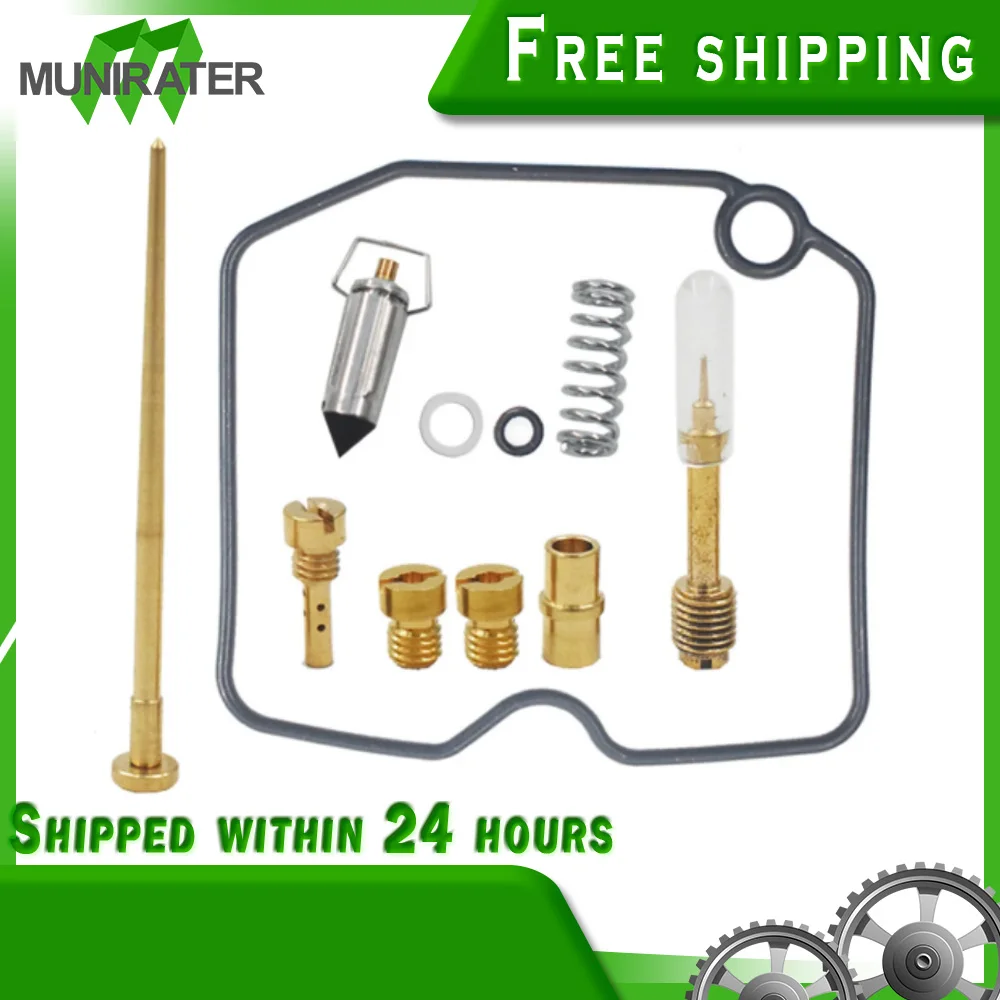 

For Kawasaki Bayou 400 KLF400B 4x4 Carburetor Repair Kit 1996-1999