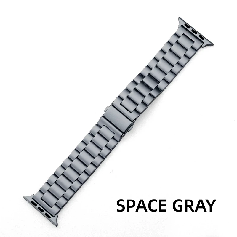 Roestvrij stalen band voor Apple Watch Band 38/42mm 41mm 40/44mm 45mm 49mm serie 9 8 7 6 SE Ultra 54321 op iwatch metalen armband