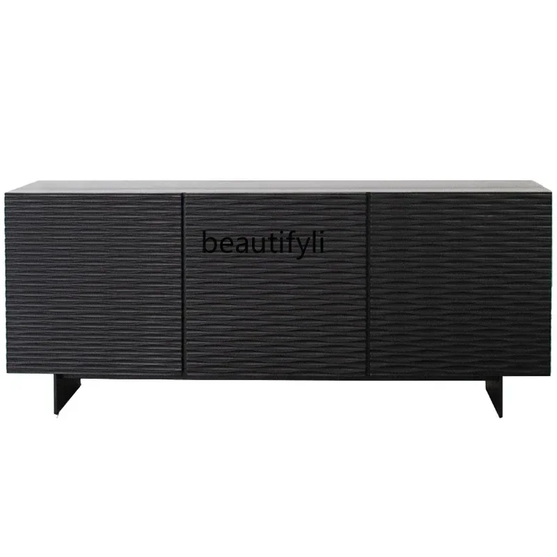Personalized paint entrance hotel decorative cabinet living room model room villa storage sideboard