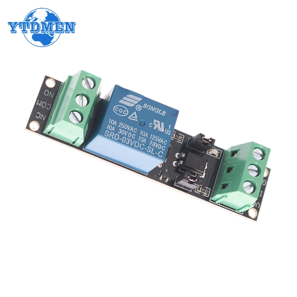 1 Channel DC 3V Relay Isolated Drive Control Module High Level Drive Board for Arduino