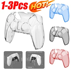 Clear Hard Case Protective Cover for PS5 DualSense Skin Shell Ultra Slim Transparent PC Cover for Sony PlayStation 5 Controller