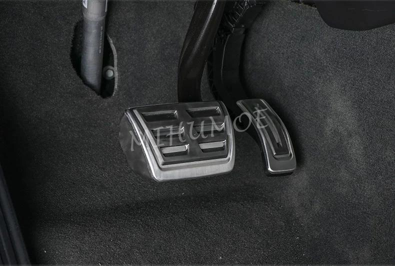 Per 2019-2023 Porsche Macan S Turbo GTS accessori No Drill Steel Gas Brake acceleratore Pedal Pad Cover