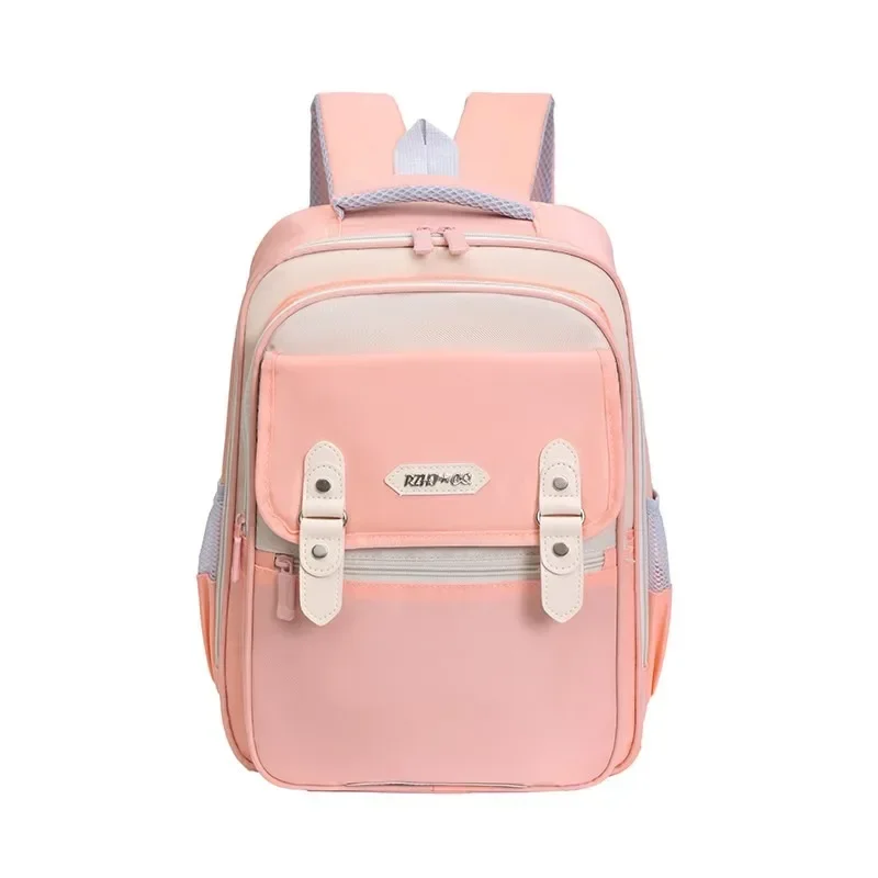 

High Quality Nylon Hot Selling School Bags Versatile Simple Interior Zipper Pocket 2024 Brand Casual Large Capacity Solid Color