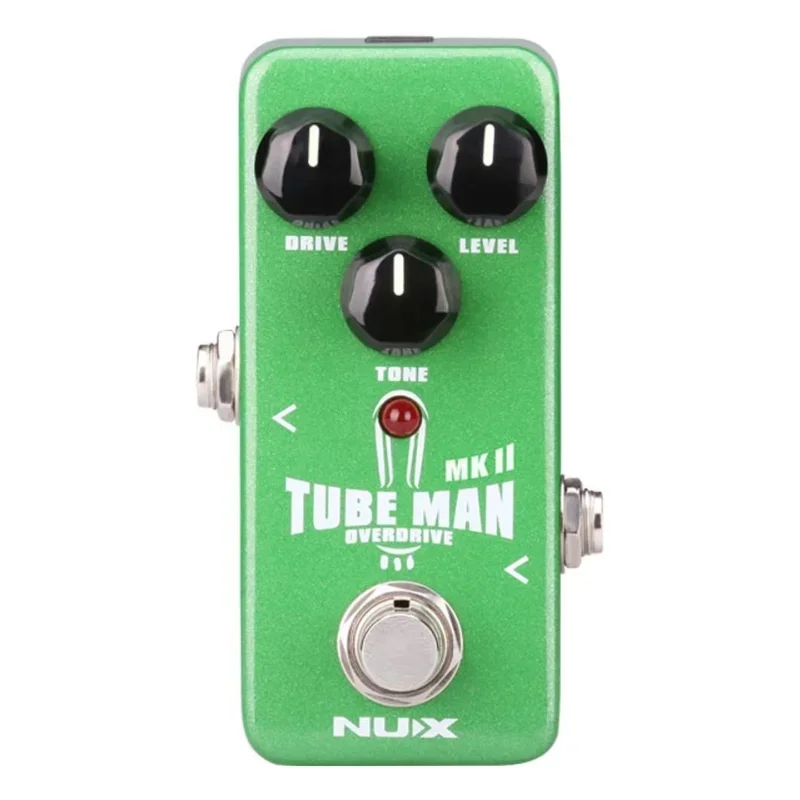 

Педаль эффектов для электрогитары NUX TubeMan MKII NOD-2, трубчатый экран, усиленная система транзисторов полевых транзисторов