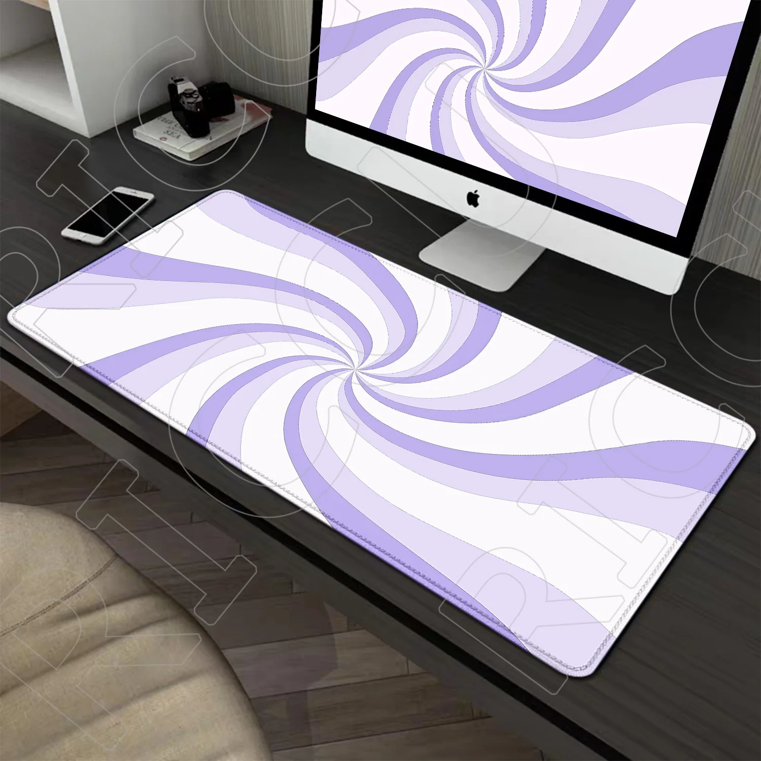 

HD visual effects whirlpool Large Gaming Mouse pads Design Mouse Pad Computer expand Desk Mat PC accessories Keyboard Mats Table