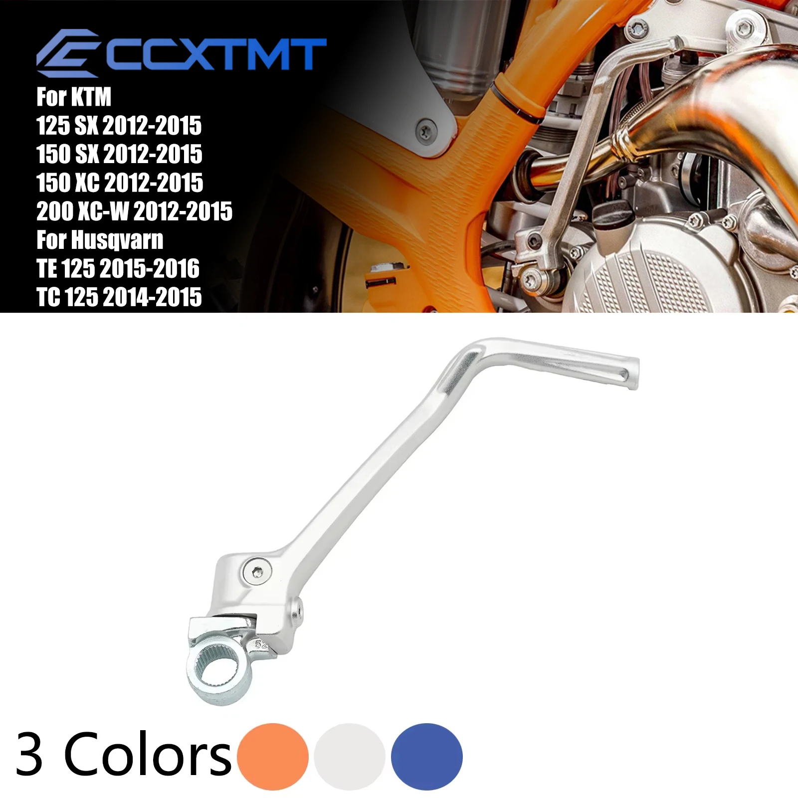 

CNC Forged Kick Start Starter Lever Pedal For Husqvarn TE TC For KTM XC XCW SX 200 150 125 2012-2016 Motorcycle Universal Parts