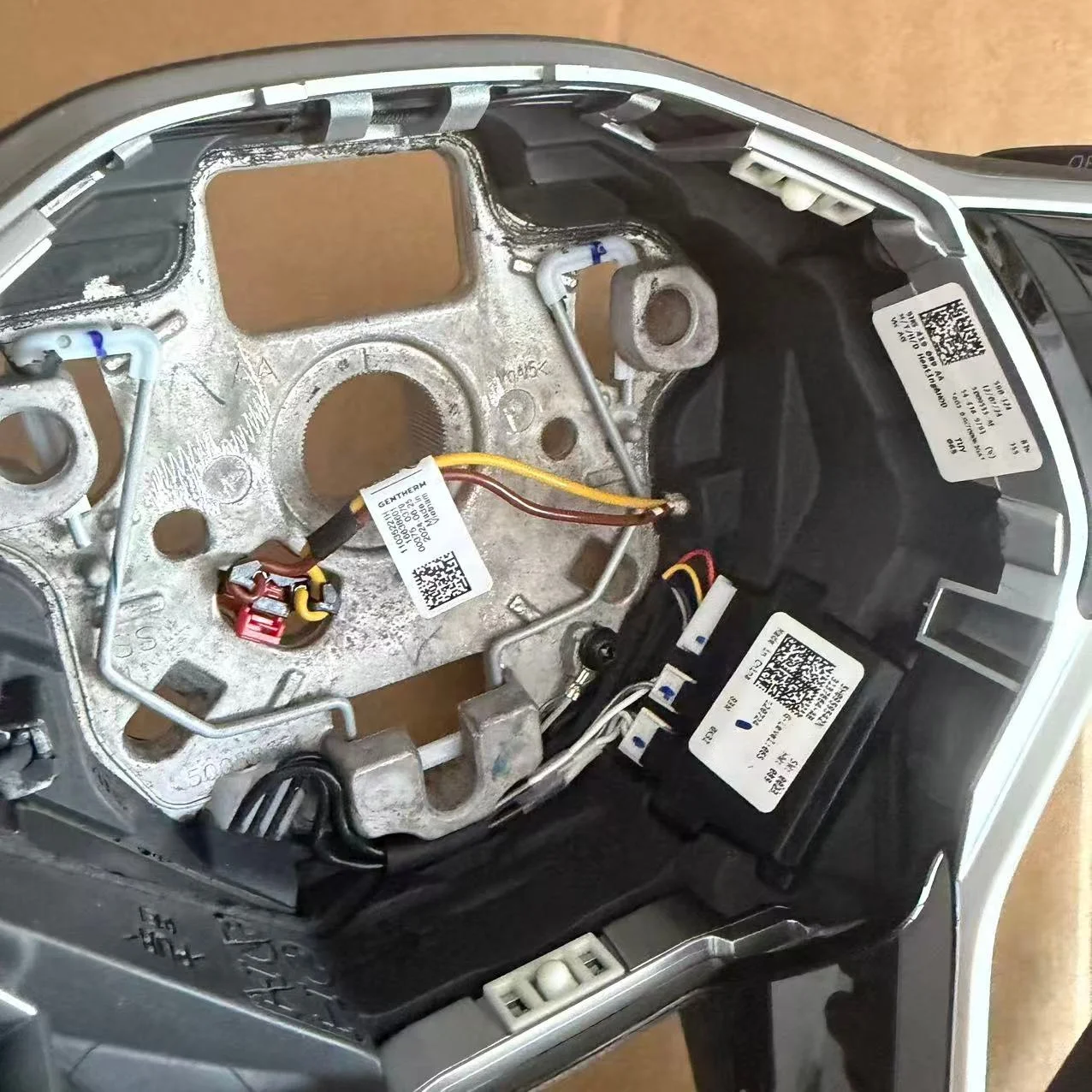 OEM For VW Golf 8 Tiguan MK2 Rline Multi functional Heated Steering Wheel Travel Assist 5HG419089