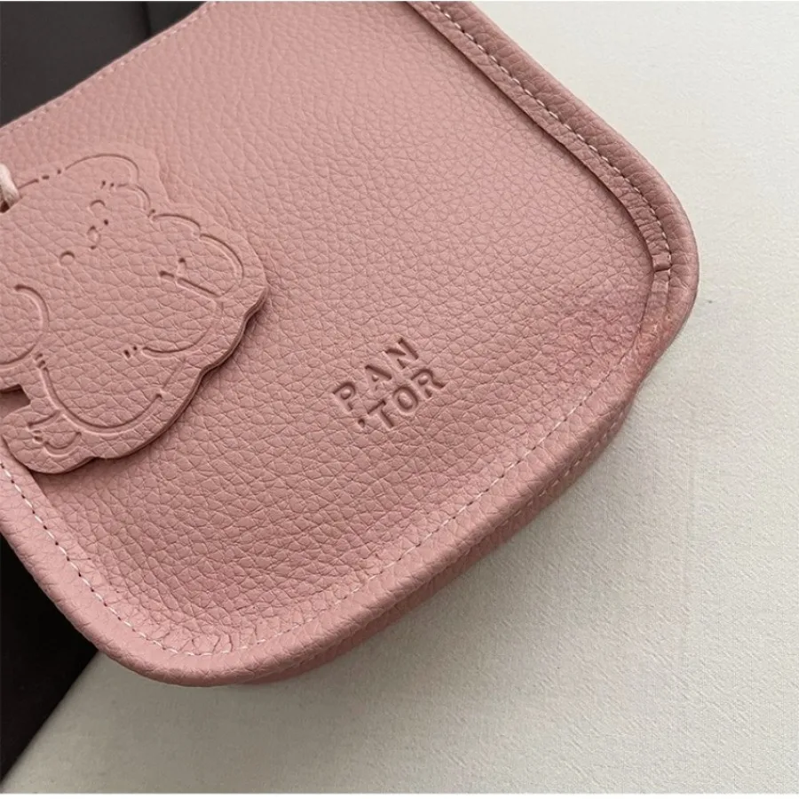 Borsa a secchiello coreana alla moda e generosa con grana di litchi per pendolarismo, senso senior della semplicità, borse a tracolla da donna