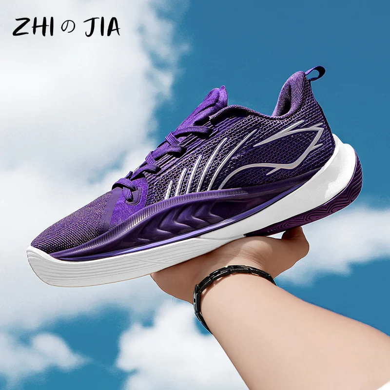 Couple New Basketball Shoes Spring and Autumn Mesh Breathable Training Shoes Youth Fashion Trend Large Sneaker 34-45 view 4