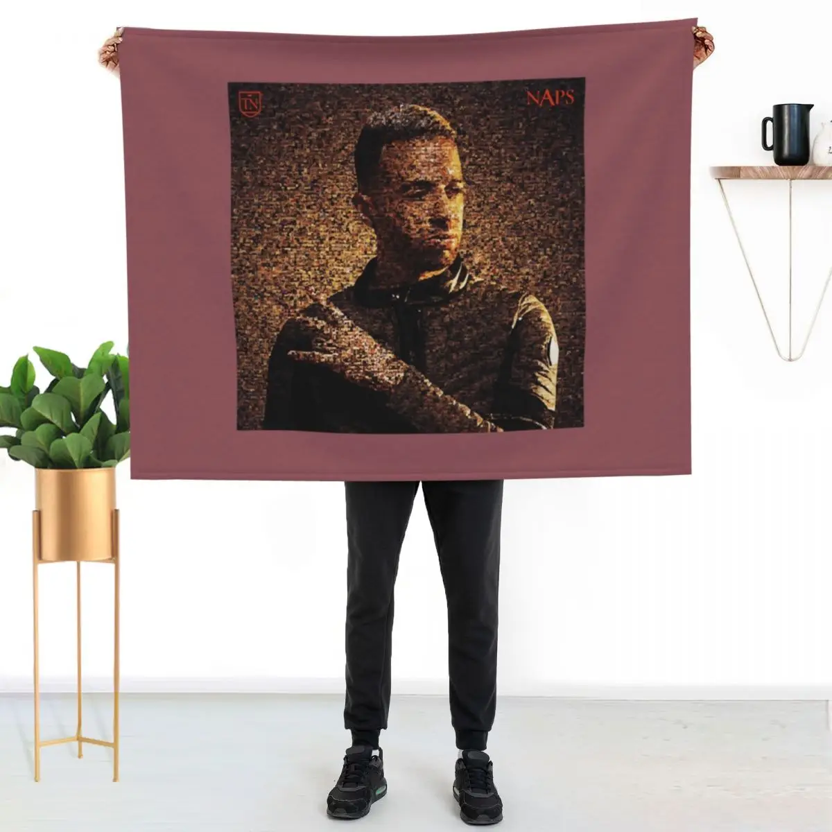 

NAPS LA T.N ALBUM MERCH Throw Blanket Warm Cozy Throw Blanket for Living Room Couch