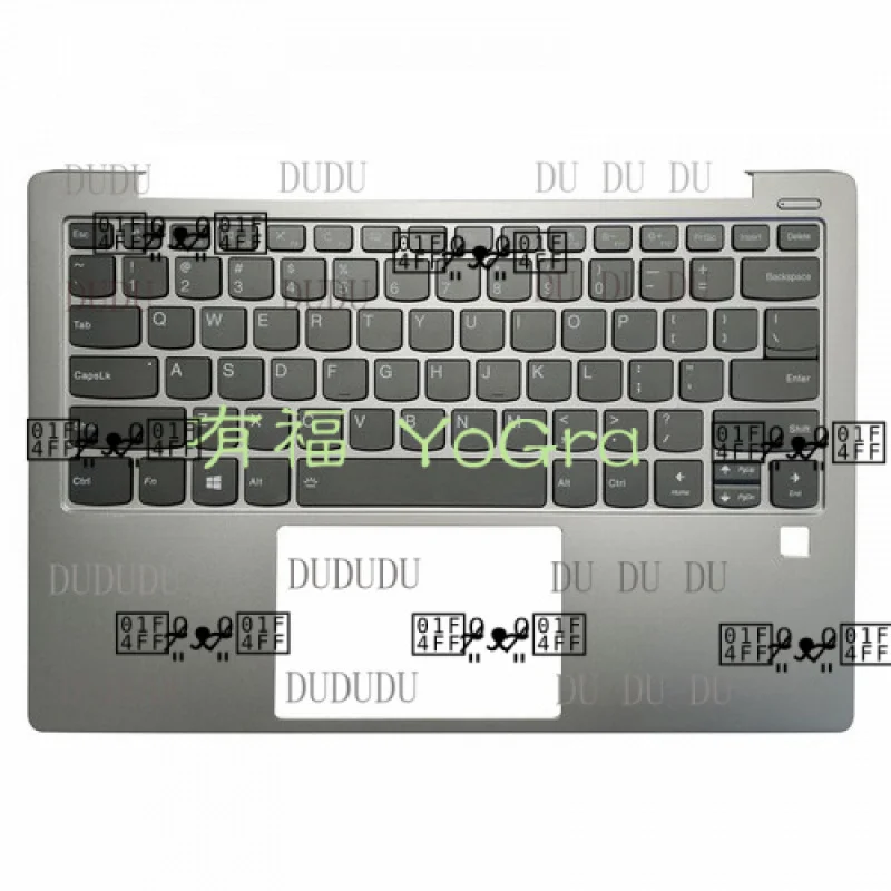 

DDD Keyboard US New FOR Lenovo IdeaPad S530-13IML S530-13IWL Palmrest Cover Silver