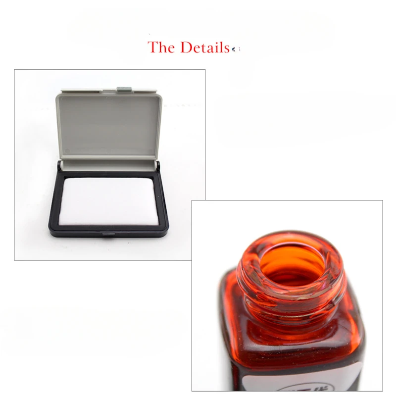 Tampon d'impression vierge universel de 25ml, séchage rapide sans extinction SB-3, estampage industriel polyvalent de Protection de l'environnement