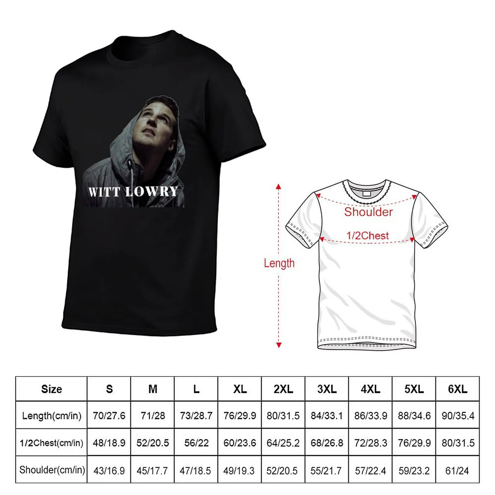 Witt Lowry Essential T-Shirt anime tshirt plus size tops baggy shirts cotton t shirt men