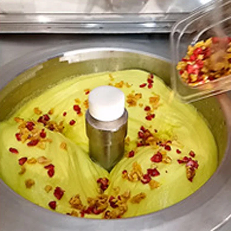 ماكينة آيس كريم من الفولاذ المقاوم للصدأ لسطح المكتب ماكينة آيس كريم صلبة تركية إيطالية مقهى متجر مشروبات باردة 20 لتر/وقت #2