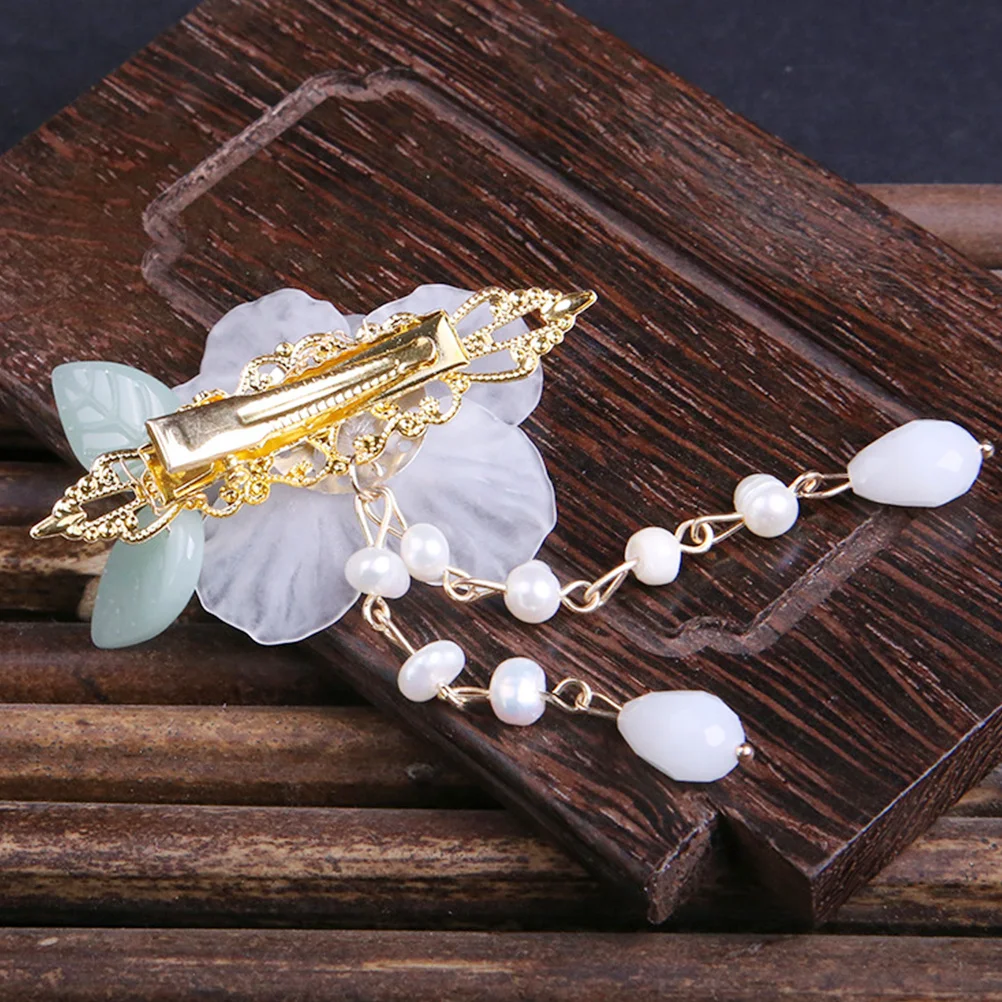 

2Pcs Hanfu Hairpin Tassel Crystal Hair Clip Bridal Wedding Party Hair Ornament for Women Fashion Hairpin Decoration