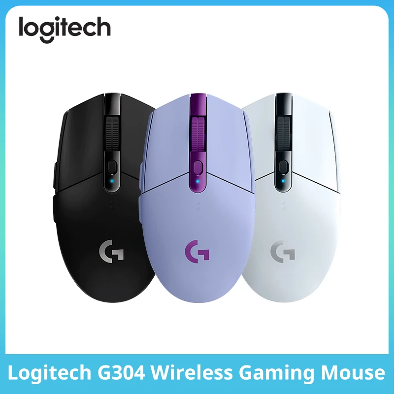 Logitech G304 Wireless Gaming Mouse, 99g Lightweight, 12000DPI, 6 Programmable Buttons, Suitable for Gaming and Office Use