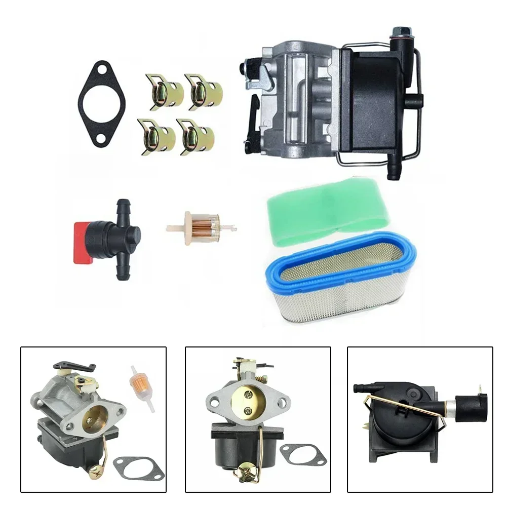 Carburetor Air Filter Kit For Tecumseh OHV110 OHV115 OHV120 OHV125 OHV130 OHV135 OV358EA Tractor Garden Tool Parts