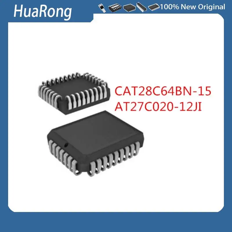 2PCS/LOT    CAT28C64BN-15     AT27C020-12JI     PLCC-32     A40MX04-F     PLCC-84