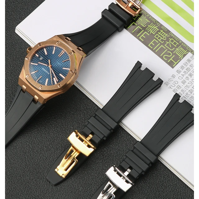 Silicone Watch Strap For Audemars And Piguet Royal Oak Offshore Ap15400 26470 15703 15710 Rubber Men s Watchband Accessories 28m Watchbands AliExpress