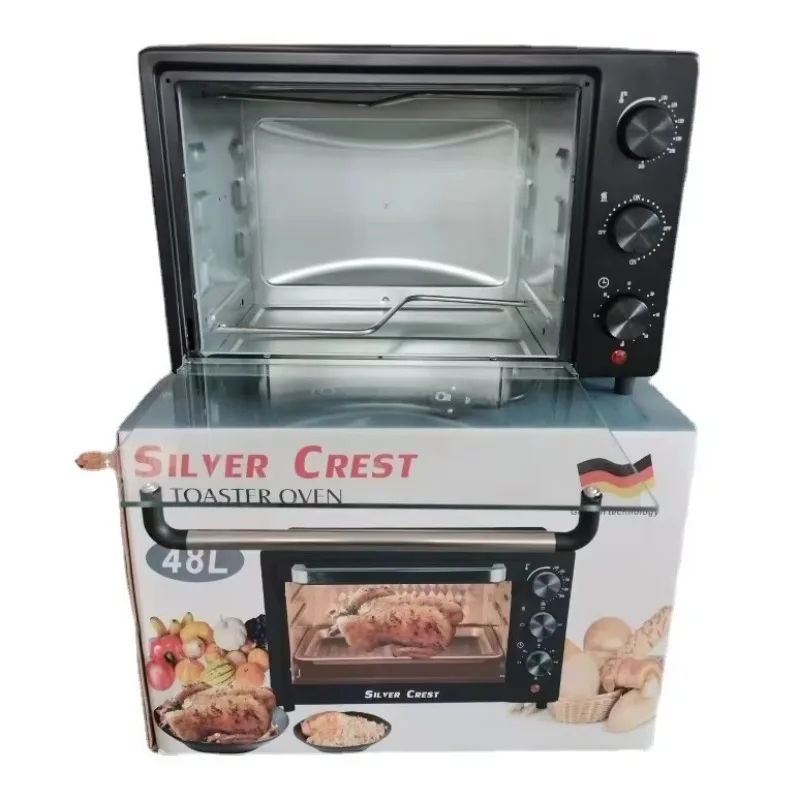 

56L Home kitchen appliances electric toaster oven hot air stainless steel rotisserie oven multifunctional electric ove