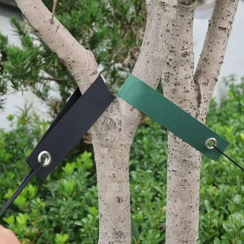 1-6pcs  40cm Tree Straps For Staking Tree Support Straps Newly Planted Saplings Anti-hurricane Protection Straightening Tools