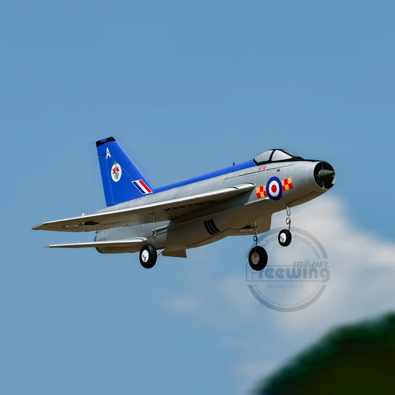 Freewing 64mm E.E Lightning F.2A EDF Jet RC Toy Fixed Wing Aircraft UK Culvert Fighter PNP Version Remote Control Model Plane
