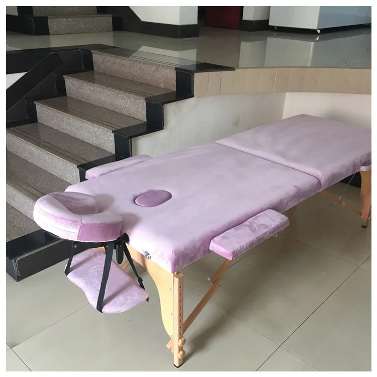 Massage and massage, beauty, finger pressure, nursing bed made of beech wood