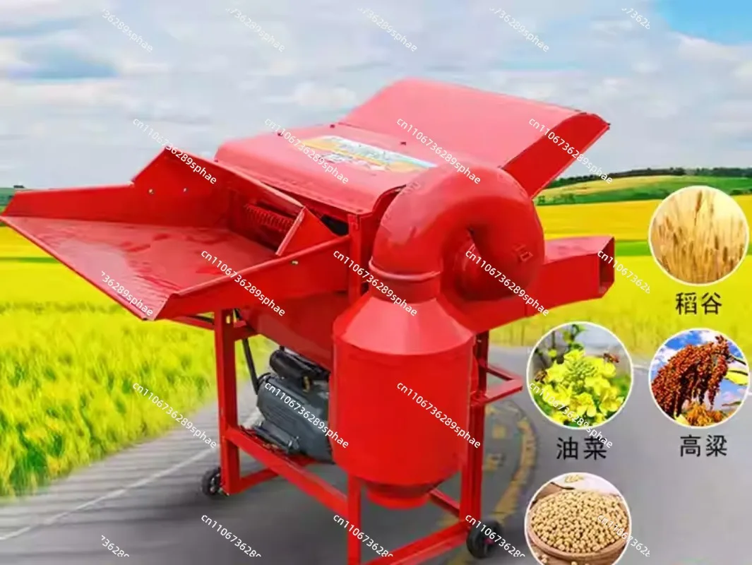 Multifunctional Legume Thresher Mini Wheat Thresher Rice Thresher Sheller Soya Beans Sheller Machine for Farm