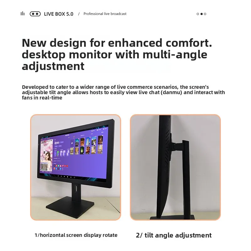 【Hot Sale】Douyin Unmanned Smart Live Broadcast Box, Large Screen Projection Display Device