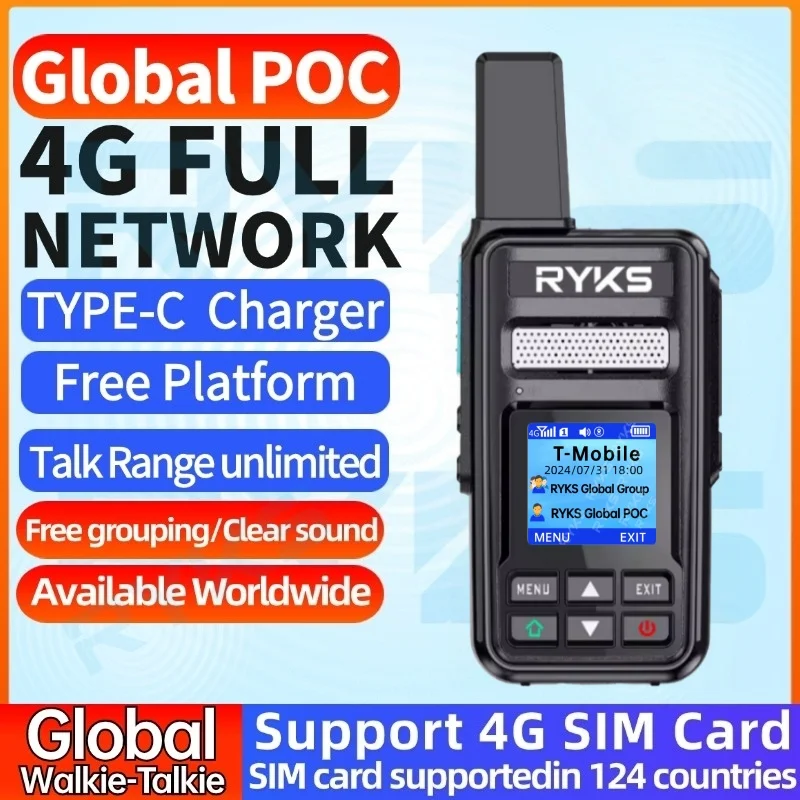 RY-H5A لـ ptt 5288 plus راديو 4g بطاقة sim لاسلكية تخاطب أوروبا