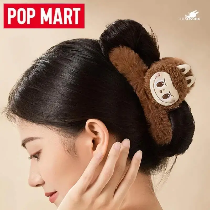 

POP MART The Monsters Classic Series Labubu Gripper Guess Bag, оригинальные милые экшн-фигурки аниме, коллекция украшений, подарки для девочек