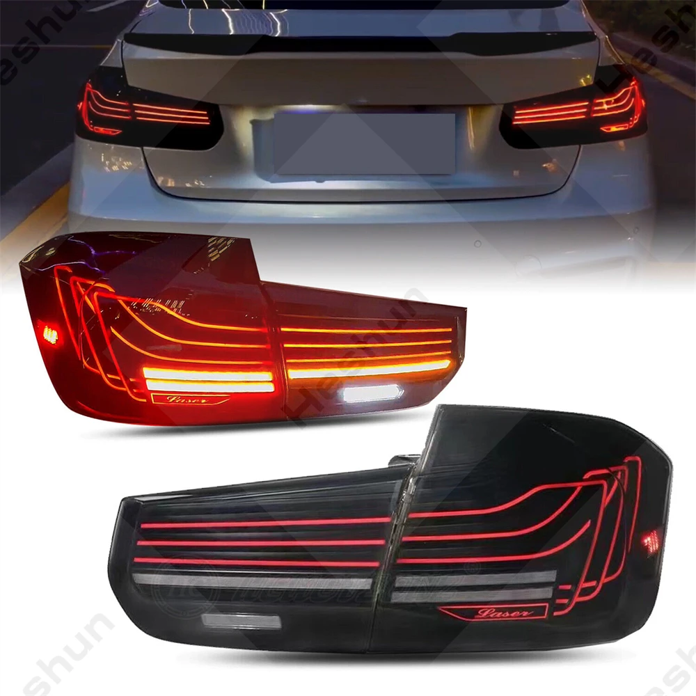 LED Tail light assembly For BMW F30 F35 F80 M3 2013-2014-2018 3-Series Tail lights Kit Start-up Animation Sequential Turn Signal