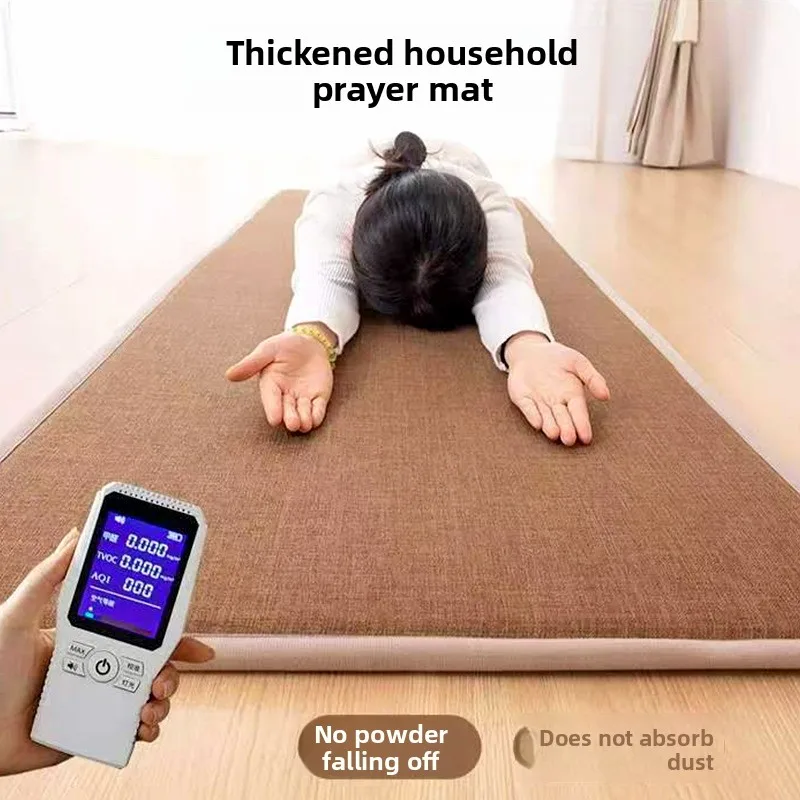 Meditation Mat Yoga Equipment, Thickened Smooth Cotton Sitting Mat for Tea Rooms, Meditation Practice Anti-Slip Comfort Cushion