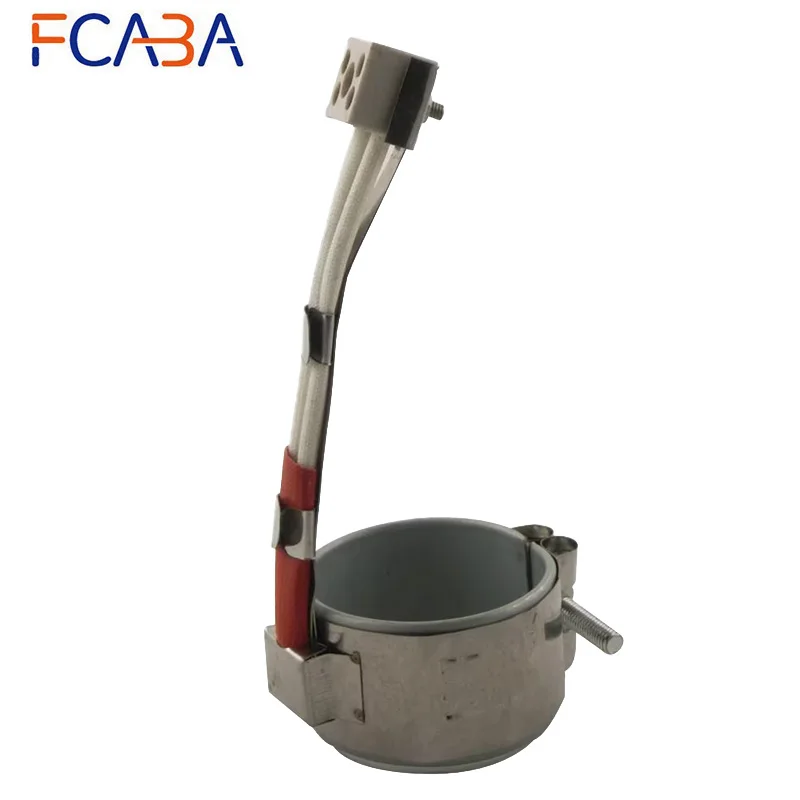 FCABA AC 110V/220V/380V 150W 150 Watt 50mm x 30mm Stainless Steel Electric Band Heater for Injection Molding Machine