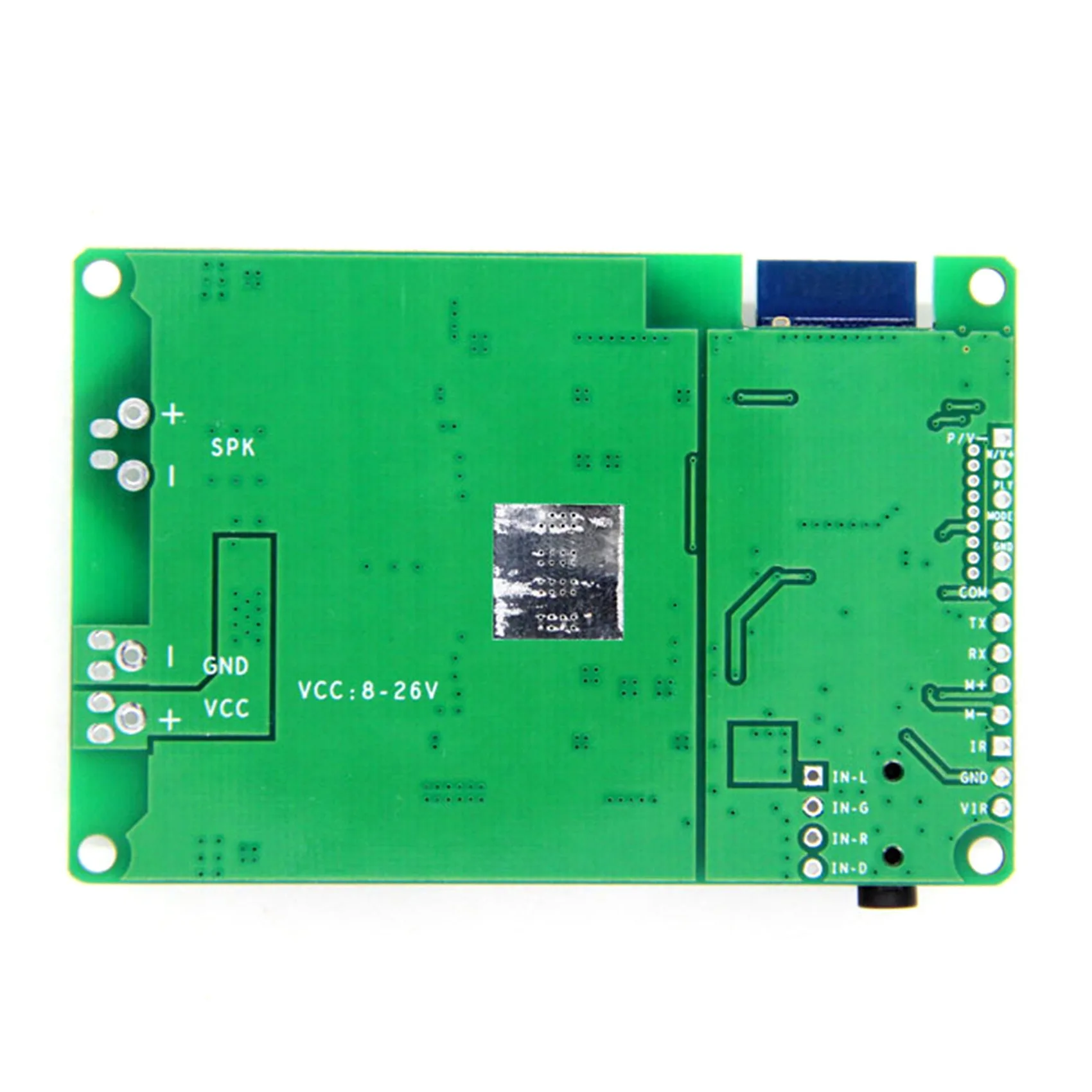 Bluetooth 5.0 Amplifier Board TWS AUX 80/100W Serial Port To Change Name Mono Stereo Module Wireless Stereo Amplificador