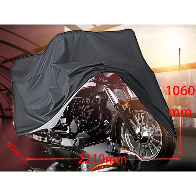 For edl Custom 250 Motorcycle Cover thickened Oxford Sunproof Anti Scratch Rainproof and Dustproof Protection Full Coverage