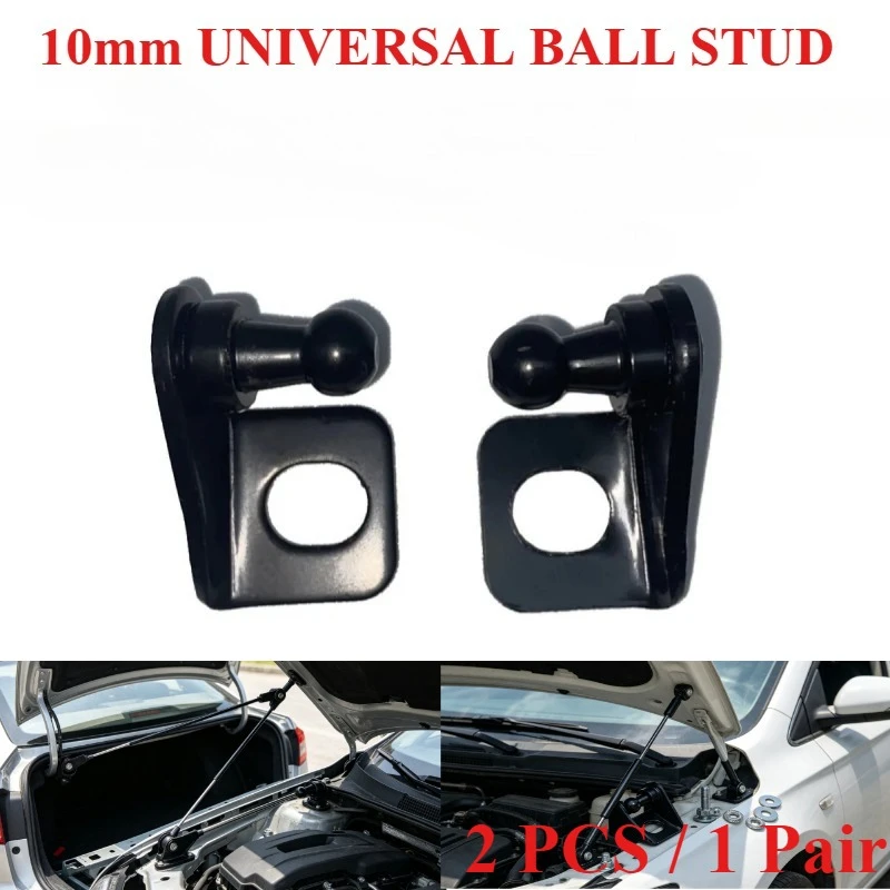 

Universal 10mm Car Ball Stud Mounting Brackets Connector for Gas Spring Struts Lift Support Shock for Resorte De Baul De Auto