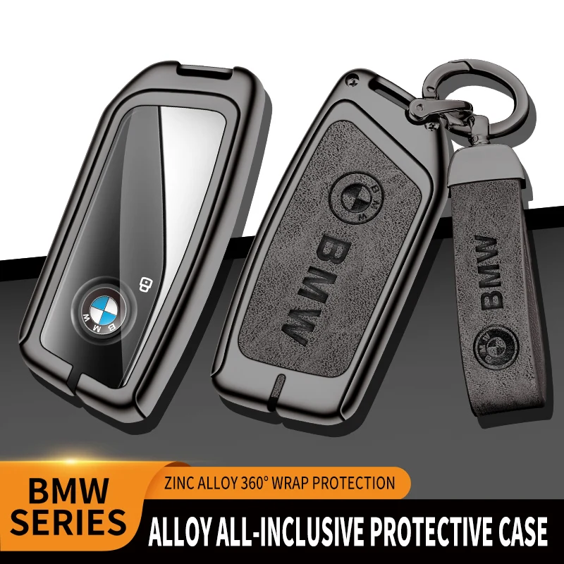 

Car TPU Zinc Alloy Key Case Bag Car Key Chain Metal Key Shell For BMW 5 6 7 Series G30 G32 G60 G11 G70 G05 G18 G65 G07 G67 X5 X7