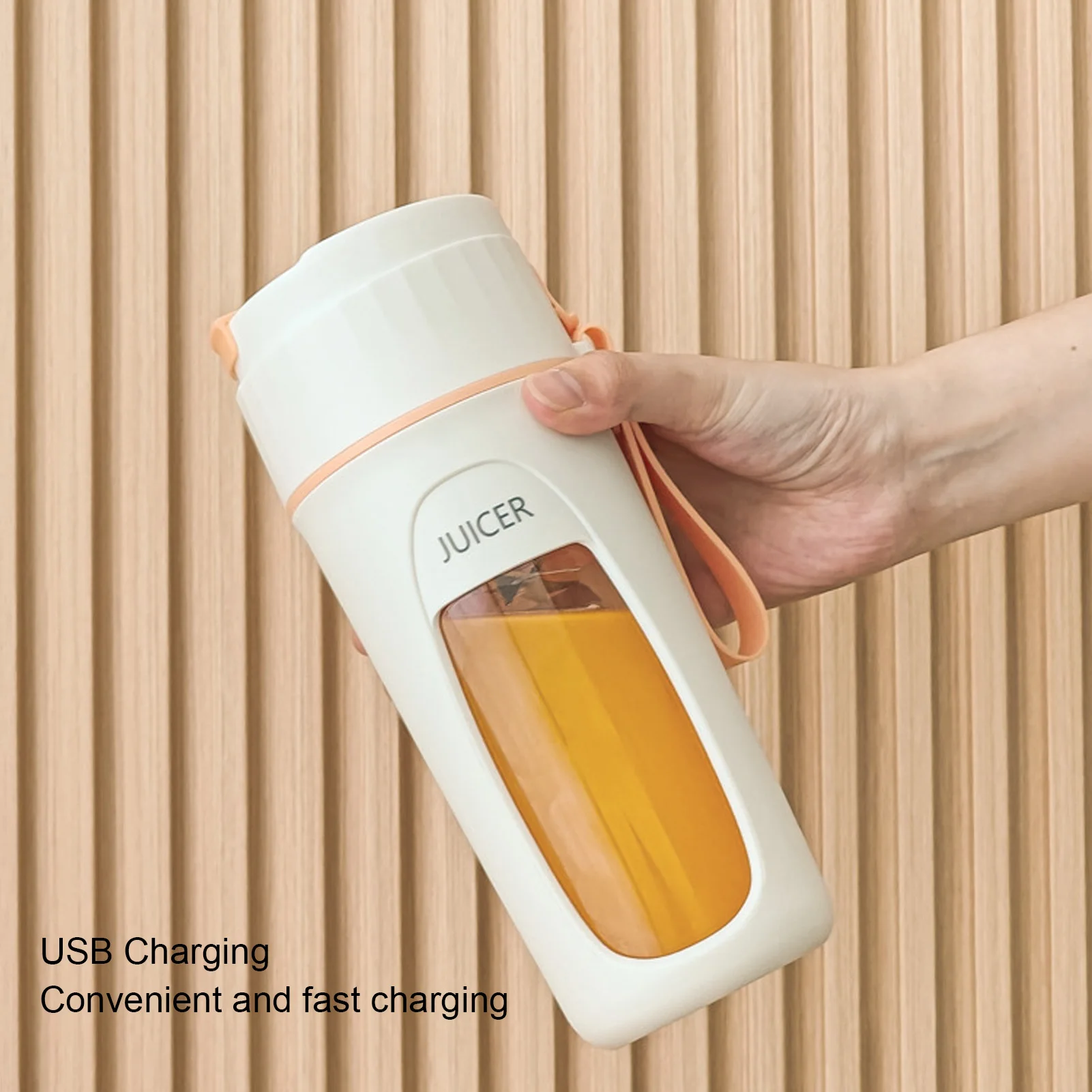 

Портативная чашка для соковыжималки, USB перезаряжаемый блендер, беспроводной небольшой блендер для путешествий вдома