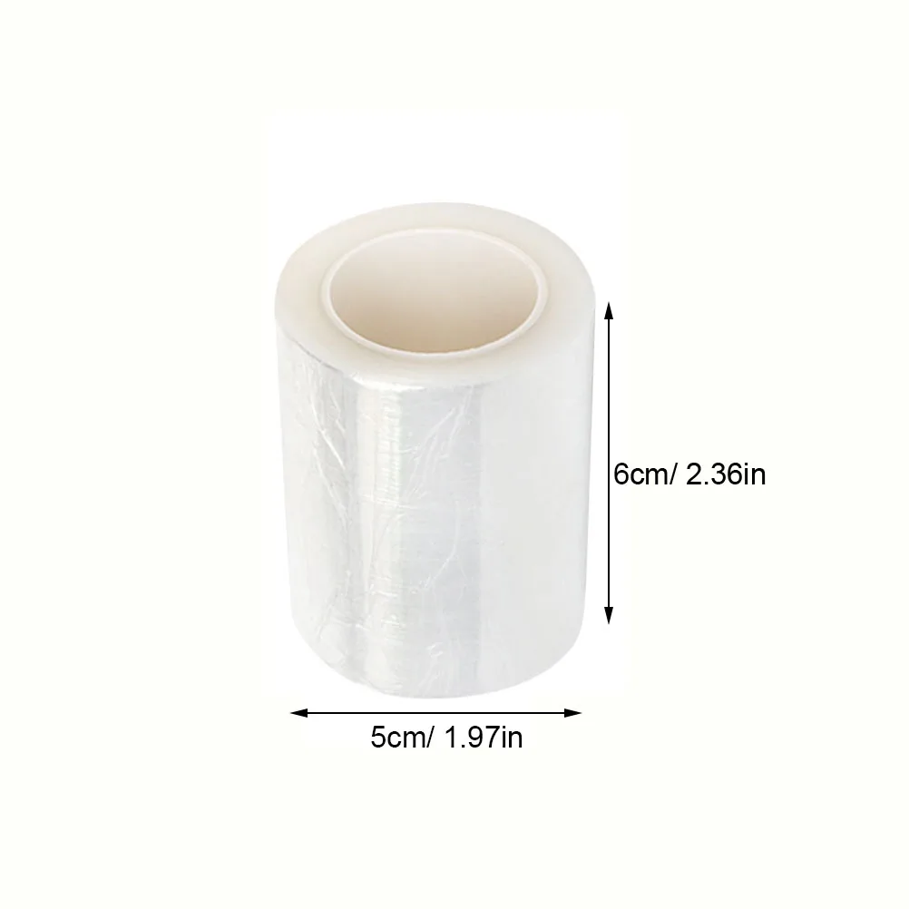 

3pcs Lip Plastic Wrap Lip Covering Film Skin-Friendly Smooth Clear Adhesive Tape Salon Home