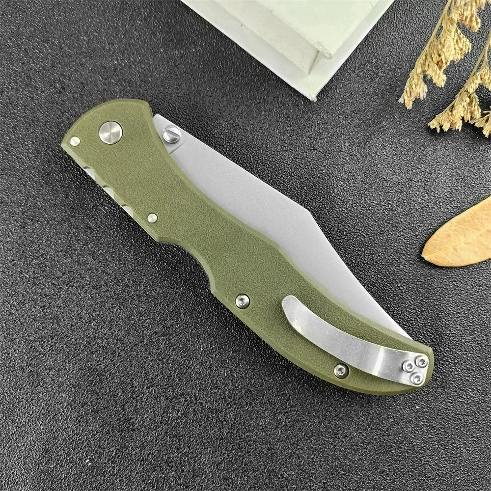 Pocket Cold Range Boss Folding Knife 440c Blade Nylon Fiber Handle Outdoor Hunting Survival Knives Tactical EDC Utility Tool