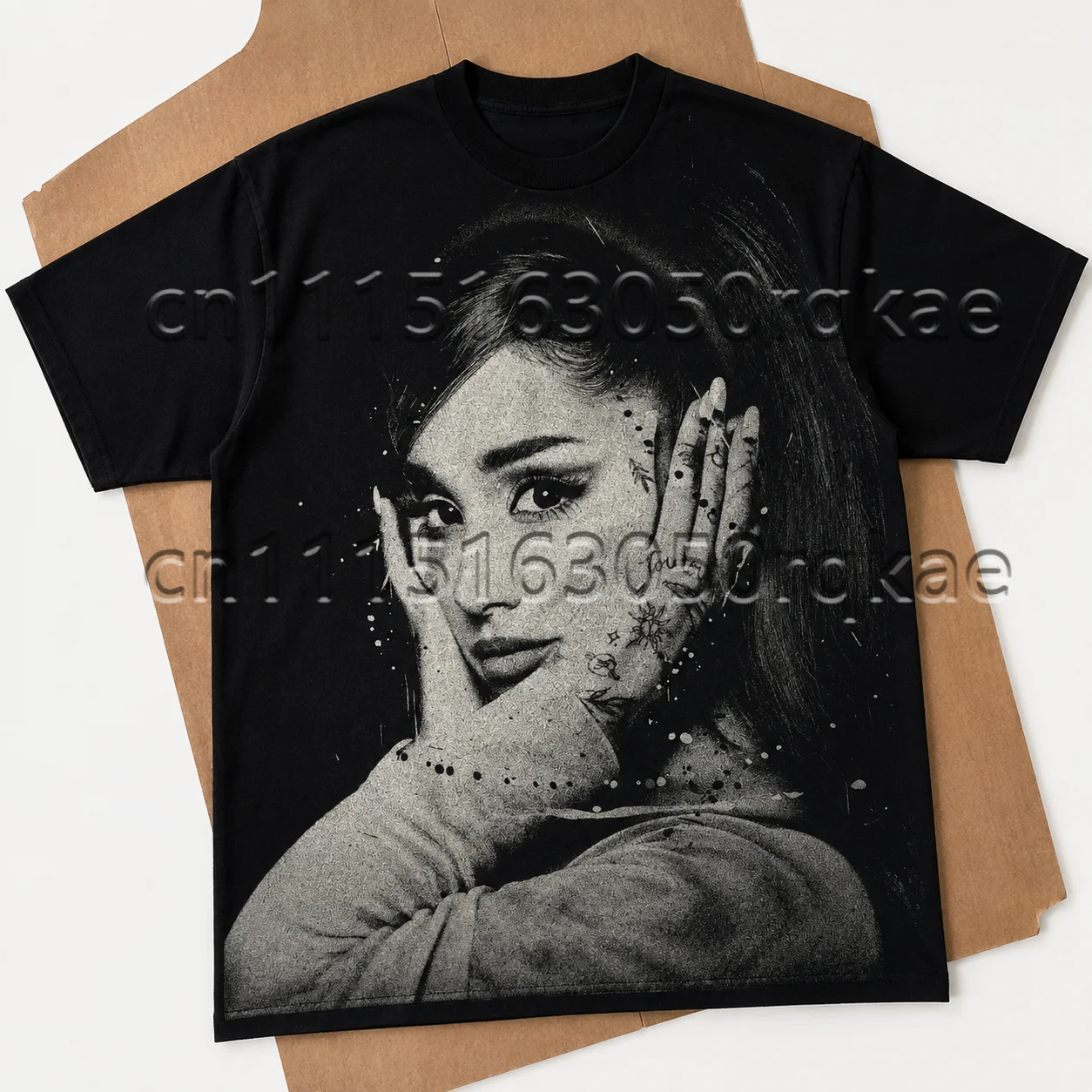 Ariana Grande Tour 2026 T-Shirt zum Gedenken an ihre Musiktour, locker geschnittenes Unisex-Kurzarmshirt, Sommerkleidung für Damen – Detail 9