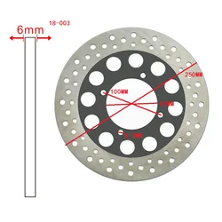 Motorcycle Rear Brake Disc Rotor For Suzuki GS500E 1989-2000 GS500F 2004-2008 GS500 2001-2008