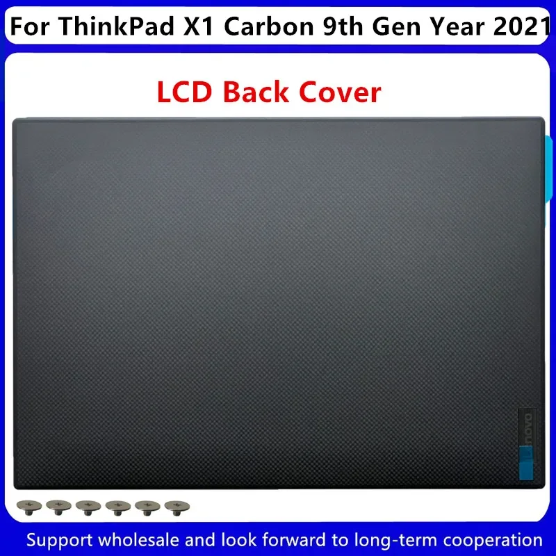 

New For Lenovo ThinkPad X1 Carbon 9th Gen 9 Year 2021 20XW 20XX LCD Back Cover FHD RGB AQ1U8000100 SN10T36837