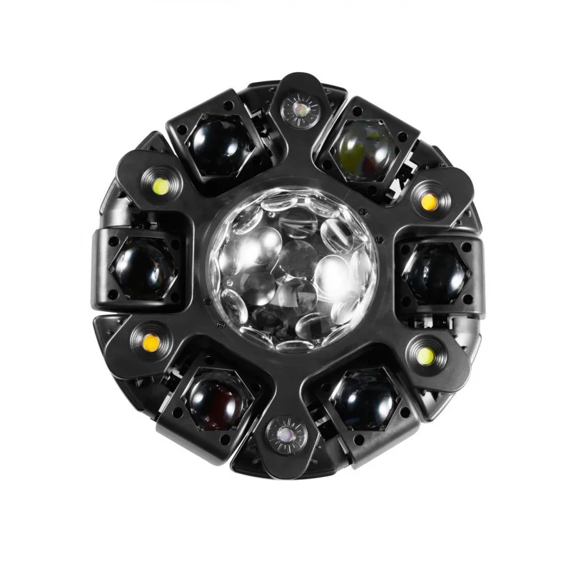 

Новая модель Shadow Warrior: шестияконный магический шар с голосовым управлением, сценический свет, красочный свет, лазерный свет, световые эффекты и узоры