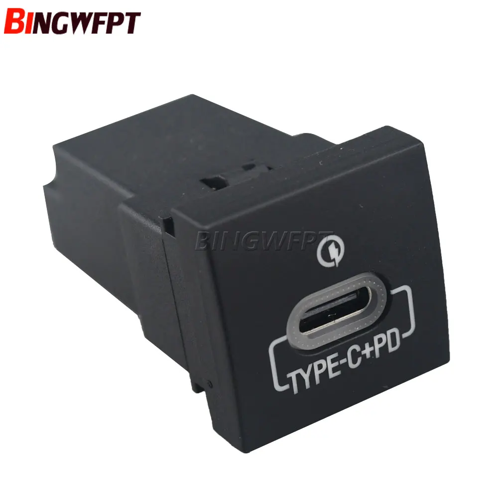 Fast Charger Socket Outlet PD Quick Charging Auto Phone Adapter QC3.0 For VW Golf 6 Jetta 5 MK5 Scirocco 2006-2012