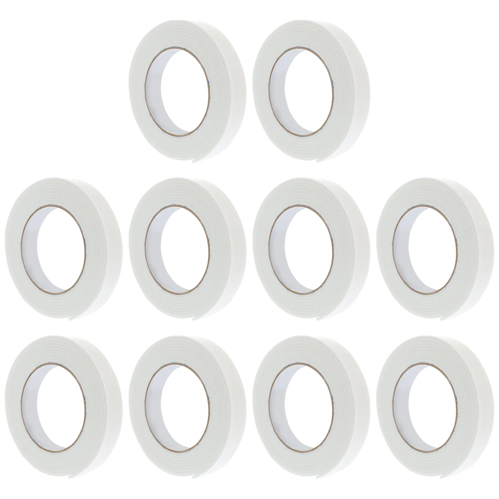 Клейкая лента для шкафа, 10 рулонов, лента с белыми деревянными краями, предварительно приклеенные окантовки для ремонта мебели, гибкая отделка