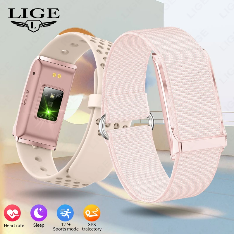 LIGE 2026 NEW Hot Sales No Screen Smartband Heart Rate Sleep Health Tracking Waterproof Call Reminder Multifunction Smart Watch