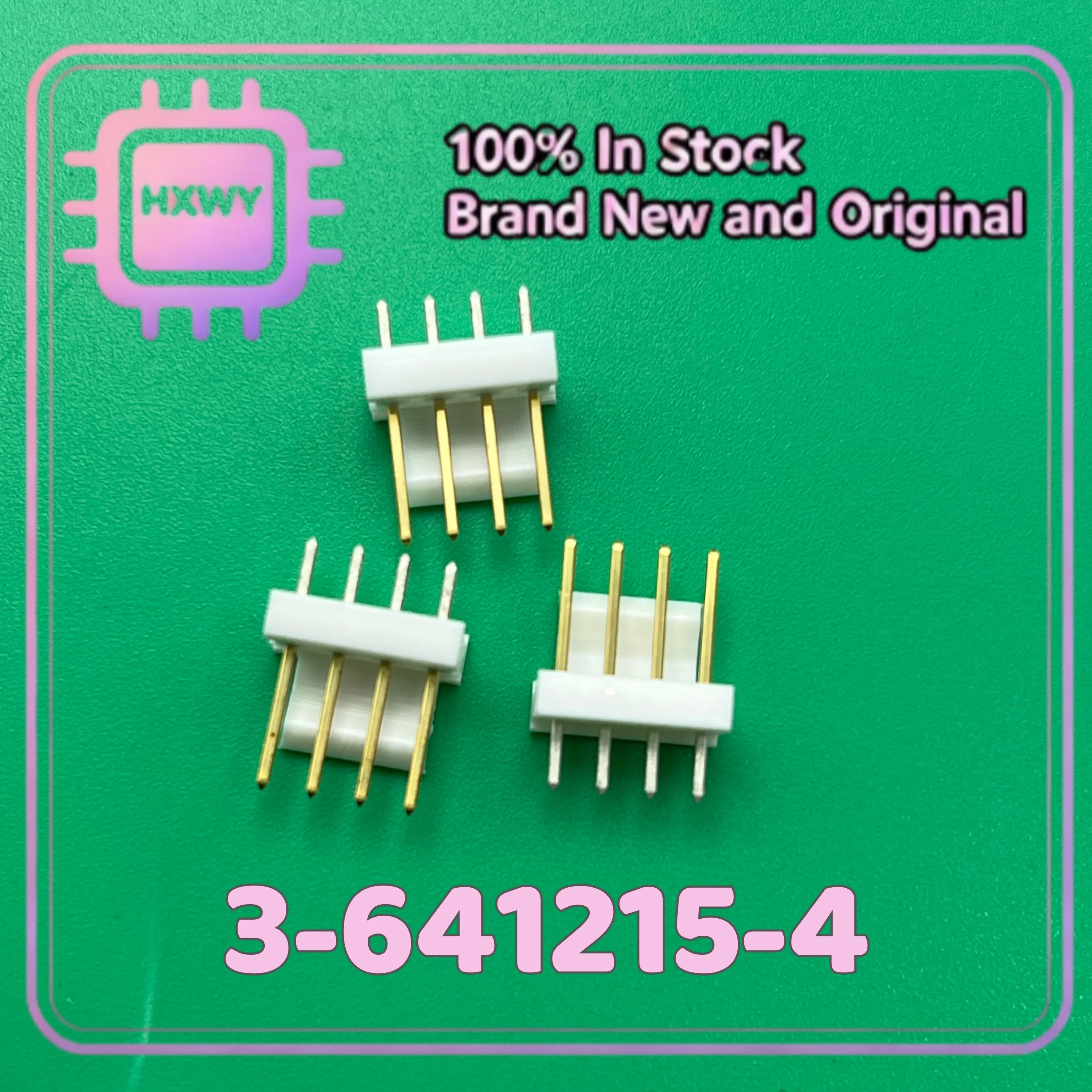 (10/50 Pieces) 3-641215-4 3-641215 DIP Terminal Block Factory Wholesale Cheap IC Chip Fast Shipping